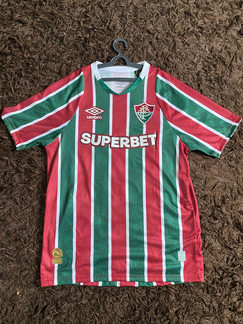 Camisa Fluminense Home 25/26 - Vinho e Verde (j.arias 21)