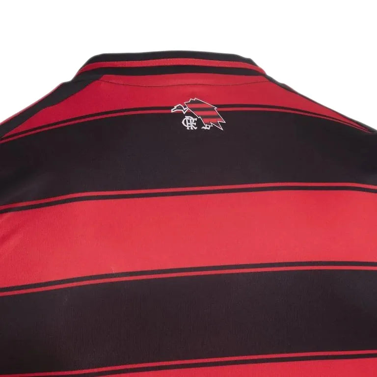 Camisa CRF Home 25/26 Manga Longa - Preto e Vermelho